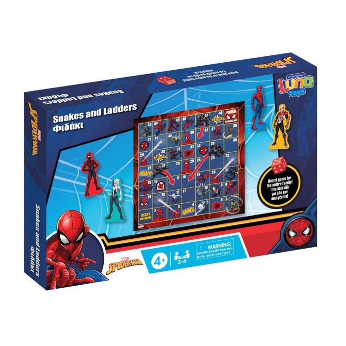 Luna Επιτραπέζιο Παιχνίδι Spiderman για 2-4 Παίκτες 4+ Ετών