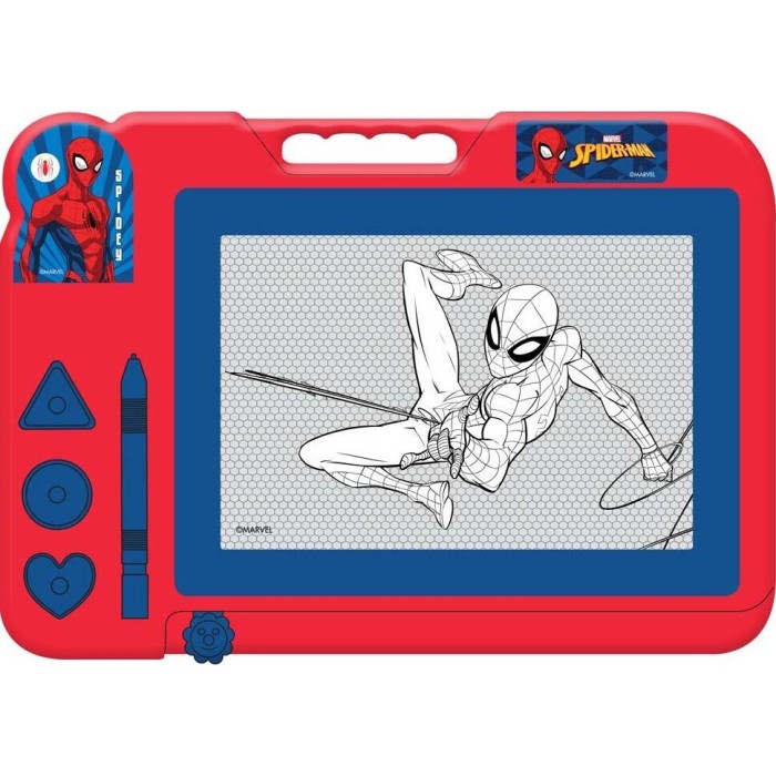 Spiderman Πίνακας Γράψε - Σβήσε Διπλής Όψης