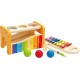 Hape Early Melodies Pound & Tap Bench Με Ξυλόφωνο Και Μπάλες