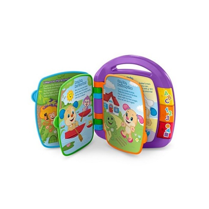 Fisher Price Laugh & Learn Εκπαιδευτικό Βιβλίο με Μουσική, Φως και Ήχους