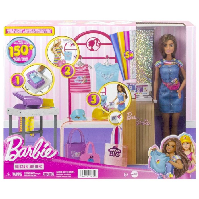 Mattel Barbie Εργαστήριο Μόδας για 5+ Ετών