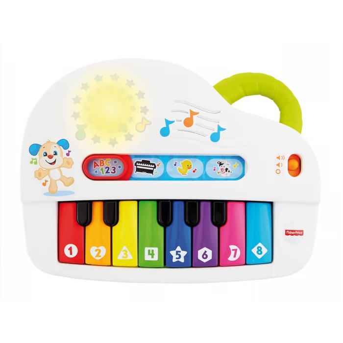 Fisher-Price Laugh & learn Εκπαιδευτικό Πιάνο Με Φώτα