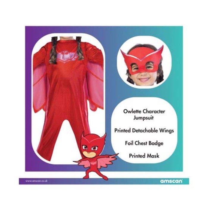 Στολή PJ's Masks Owlette 5-6 ετών