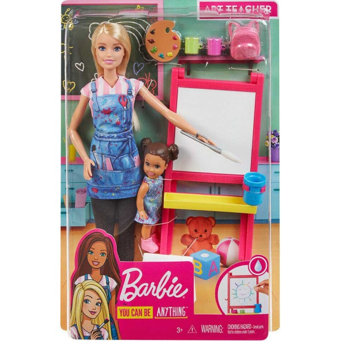 Mattel Barbie Δασκάλα Καλλιτεχνικών για 3+ Ετών