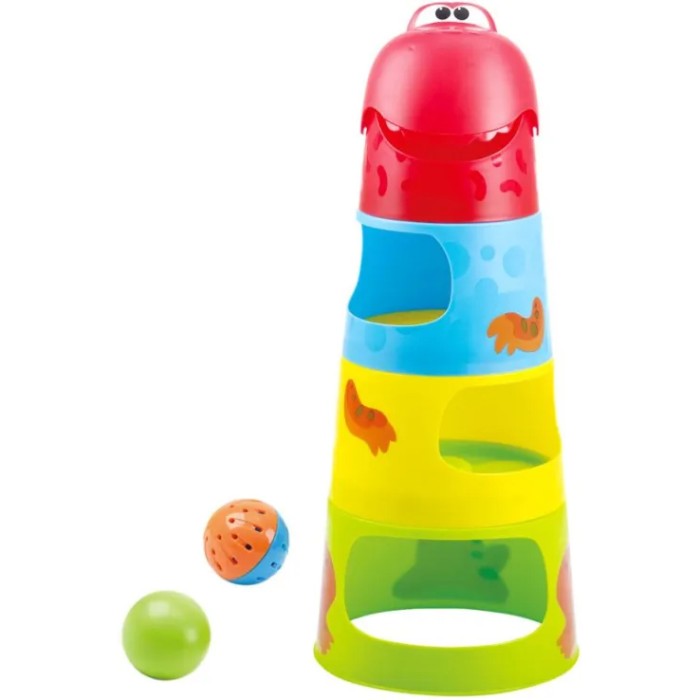 Playgo Πυραμίδα Δεινόσαυρος Stack & Roll Playgo Πυραμίδα Δεινόσαυρος Stack & Roll