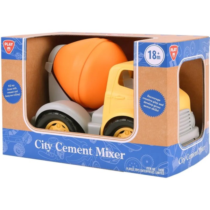 Playgo Μπετονιέρα City Cement Truck Playgo Μπετονιέρα City Cement Truck