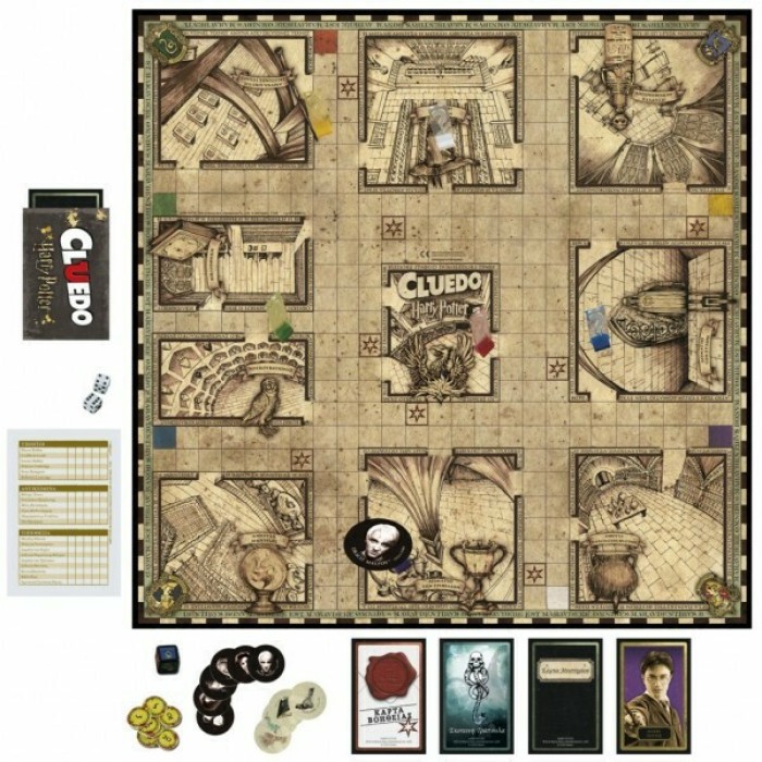 Επιτραπέζιο Παιχνίδι Cluedo Harry Potter για 3-5 Παίκτες 8+ Ετών Hasbro
