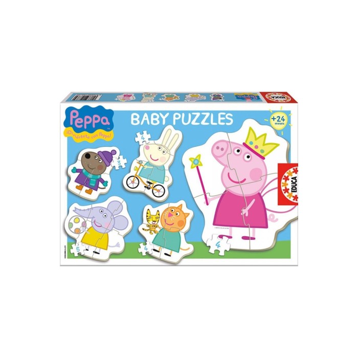 Παιδικό Puzzle Baby Peppa Pig 20pcs για 2+ Ετών