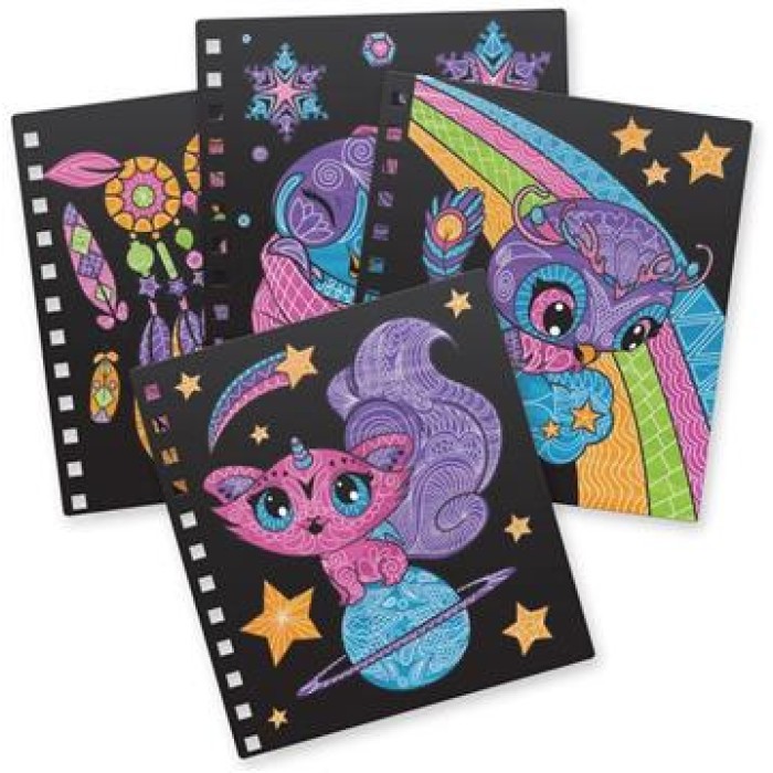 Nebulous Stars Small Creative Book-Magic Pattern Velvet