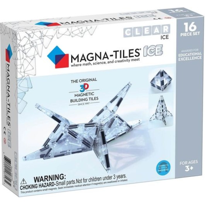 Μαγνητικό Παιχνίδι Ice για 3+ Ετών Magna-Tiles