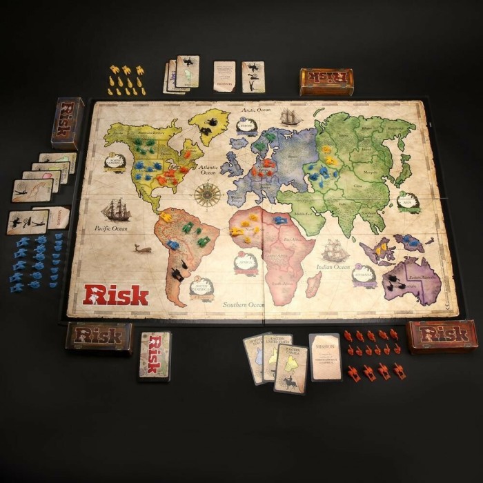 Επιτραπέζιο Παιχνίδι Risk για 2-5 Παίκτες 10+ Ετών Hasbro