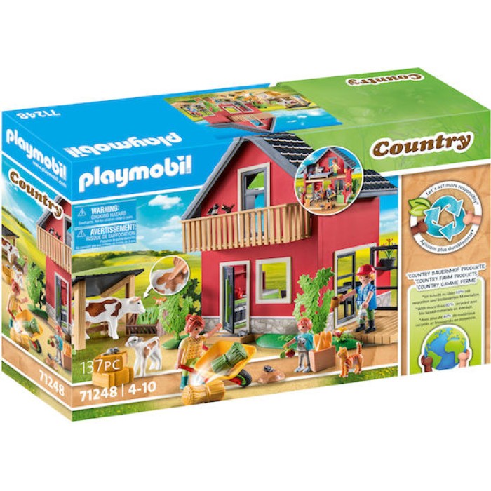 Playmobil Country Farm House για 4-10 ετών