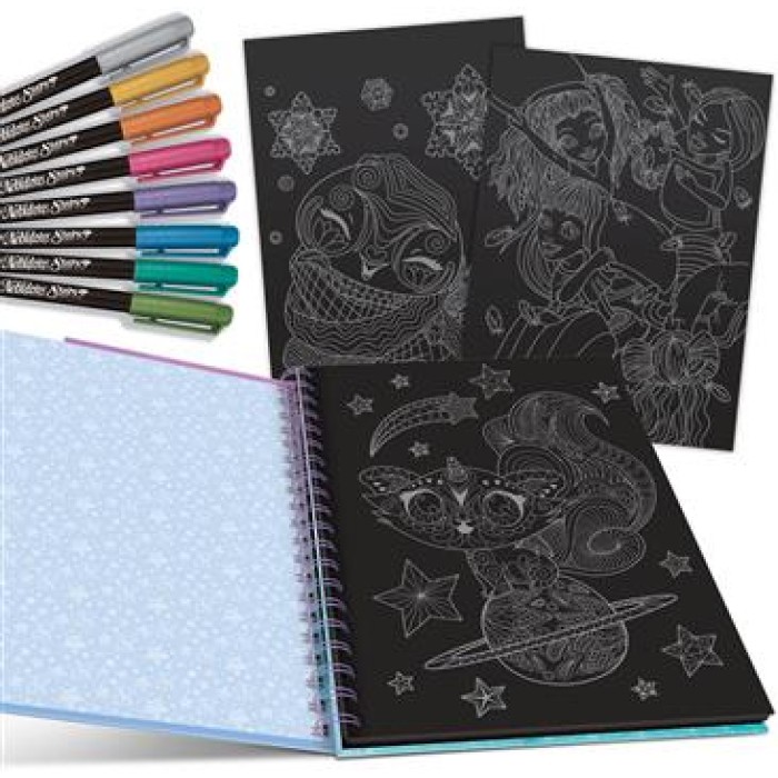 Nebulous Stars Coloring Book Isidora