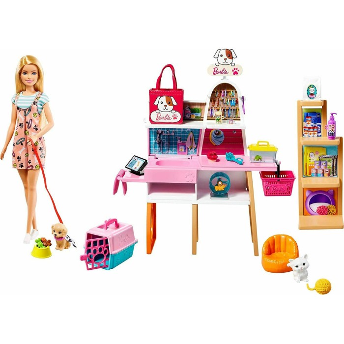 Barbie Μαγαζί για Κατοικίδια για 3+ Ετών