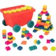 B.Toys Σετ Καροτσάκι Και Τουβλάκια Little Blockwagon B.Toys Σετ Καροτσάκι Και Τουβλάκια Little Blockwagon