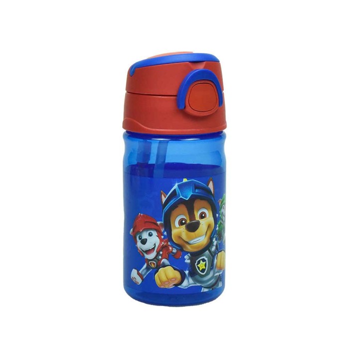 Gim Πλαστικό Παγούρι με Καλαμάκι Paw Patrol σε Μπλε χρώμα 350ml