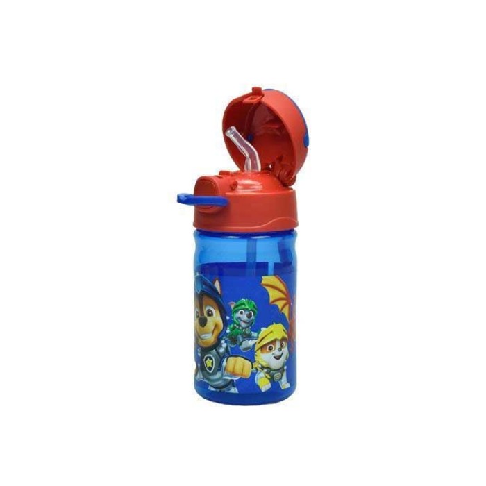 Gim Πλαστικό Παγούρι με Καλαμάκι Paw Patrol σε Μπλε χρώμα 350ml