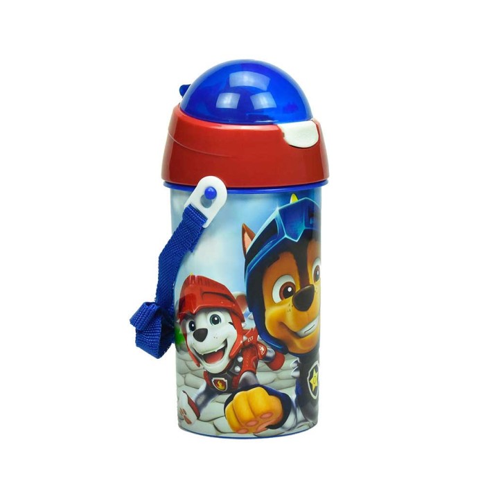 Gim Πλαστικό Παγούρι Paw Patrol Rescue Knights Πολύχρωμο 500ml