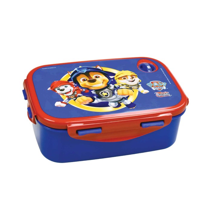 Gim Paw Patrol Rescue Knights Πλαστικό Παιδικό Δοχείο Φαγητού Πολύχρωμο