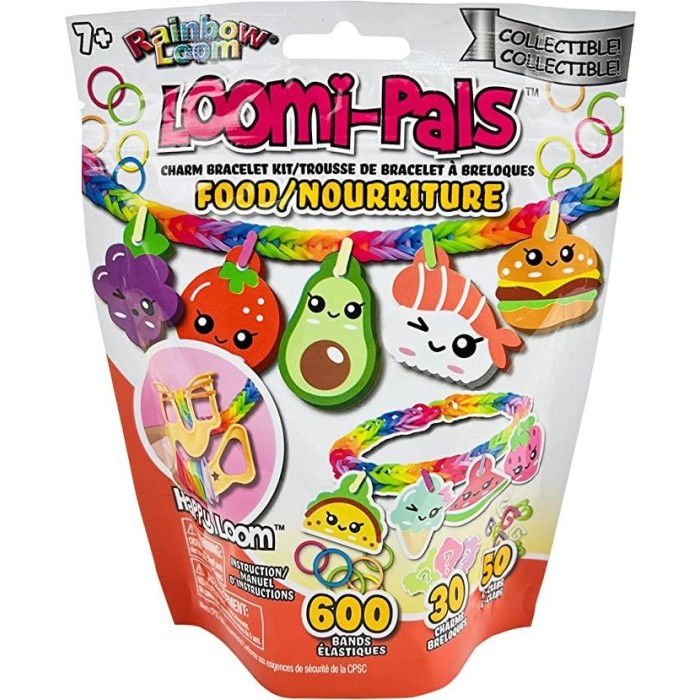 Rainbow Loom Loomi-Pals Food Bracelet