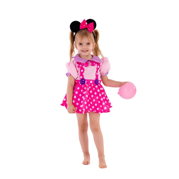 Στολή Pink Mouse 12 μηνών