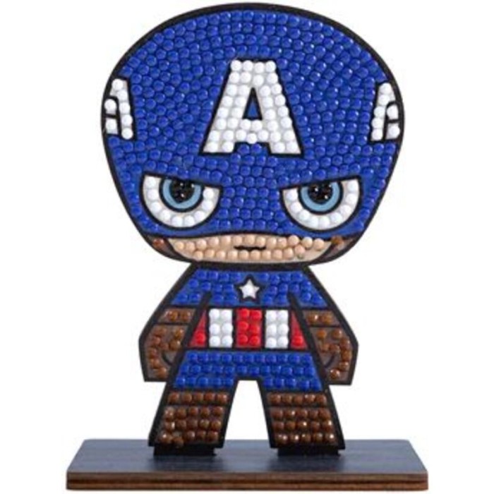 Craft Buddy Φιγούρα Crystal Art Captain America