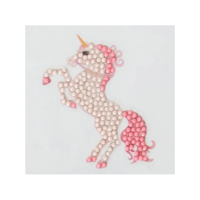 Craft Buddy Crystal Art Motif Faiytale Unicorn 9X9cm