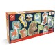 Hape Happy Puzzles Ξύλινο Παζλ Οι Φίλοι Του Δάσους