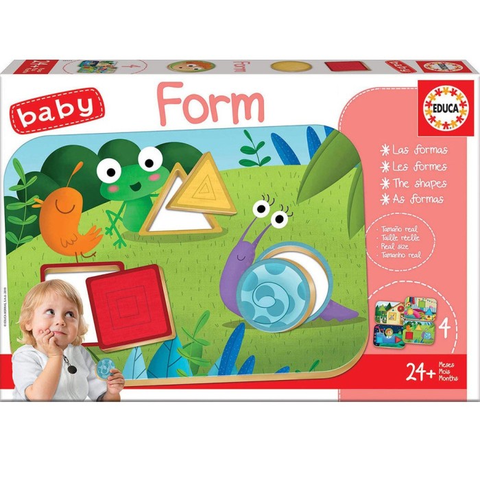Παιδικό Puzzle Σφηνώματα Baby Form