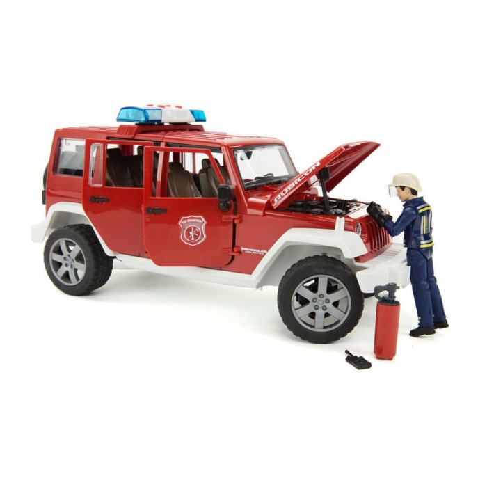 Bruder Πυροσβεστικό Jeep Wrangler Unlimited Rubicon