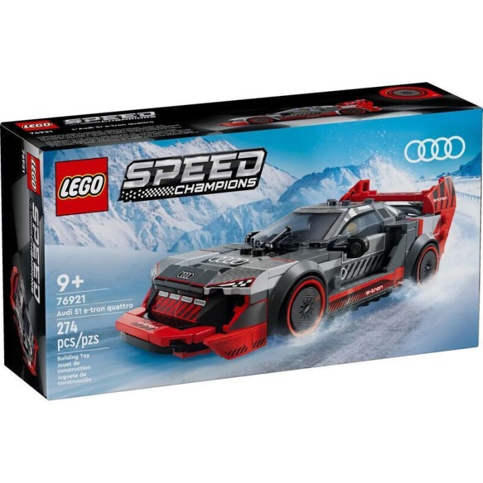 Lego Speed Champions Audi S1 E-tron Quattro Race Car για 9+ Ετών