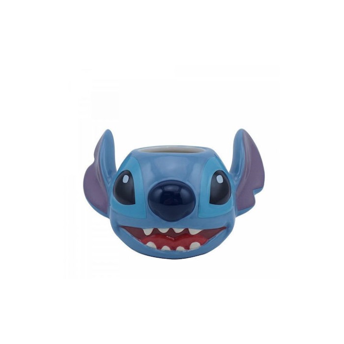 Κούπα Κεραμική Μπλε 330ml Stitch 