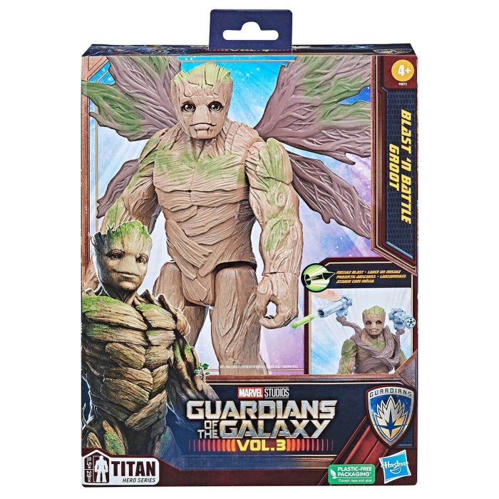 Marvel Legends Guardians of the Galaxy: Titan Hero Deluxe Groot για 4+ Ετών