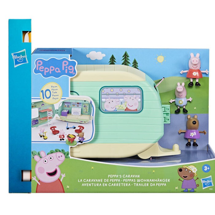 Παιχνιδολαμπάδα Peppa Pig Peppas Caravan για 3+ Ετών