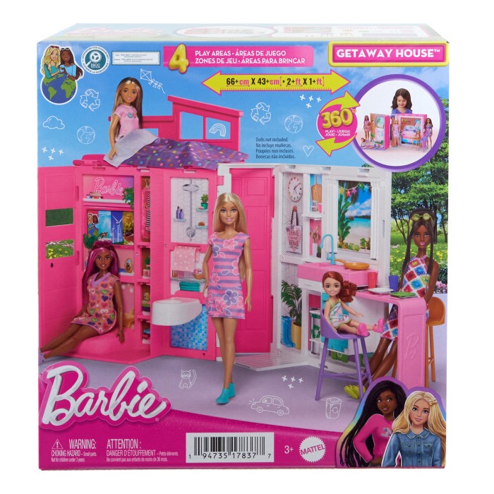 Barbie Σπιτάκι-Βαλιτσάκι 