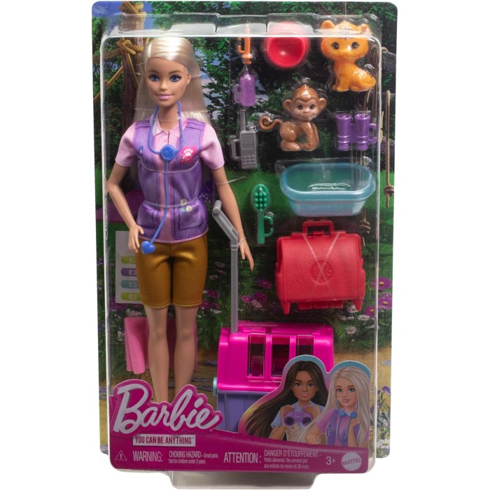 Mattel Barbie Διασώστρια Άγριων Ζώων