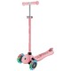 Globber Scooter Go.Up Sporty Lights Pastel Pink