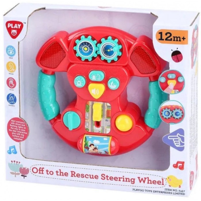 Playgo Τιμονιέρα Off To The Rescue Steering Wheel