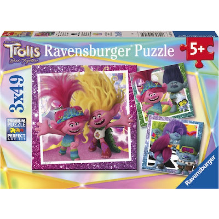 Παιδικό Puzzle Trolls 147pcs για 5+ Ετών Ravensburger