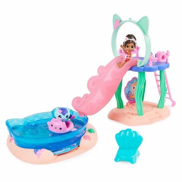 Spin Master Παιχνίδι Μινιατούρα Gabby's Dollhouse Purr-ific Pool