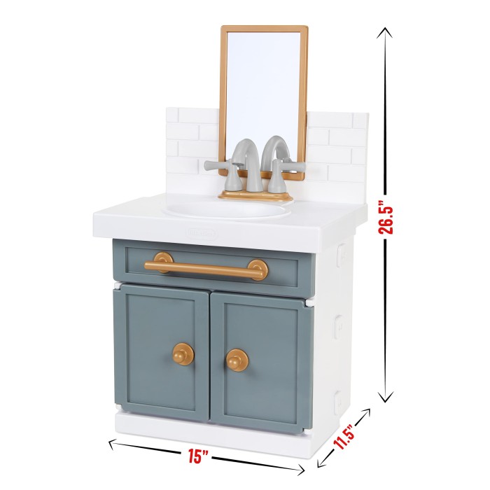 Little Tikes First Bathroom Appliances Έπιπλο Νιπτήρας Μπάνιου