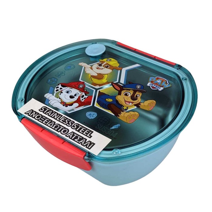 Gim Paw Patrol Ανοξείδωτο Παιδικό Δοχείο Φαγητού 0.68lt Πράσινο