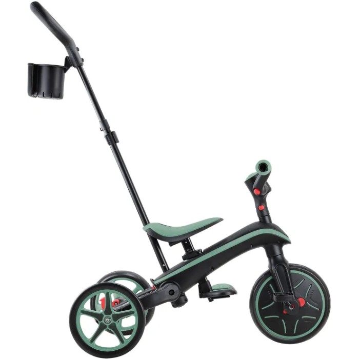 Globber Τρίκυκλο Trike Explorer Foldable 4 In 1 Olive  Globber Τρίκυκλο Trike Explorer Foldable 4 In 1 Olive