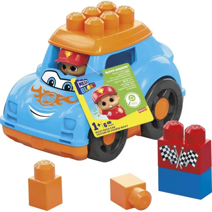 Mega Bloks Οχημα Ricky Race Car