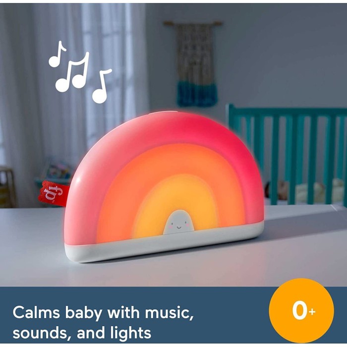 Fisher Price Soothe & Glow Rainbow με Μουσική και Φως για Νεογέννητα