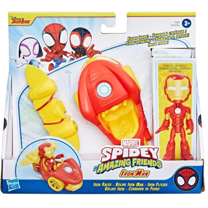 Spidey And His Amazing Friends - Iron Racer Iron Man