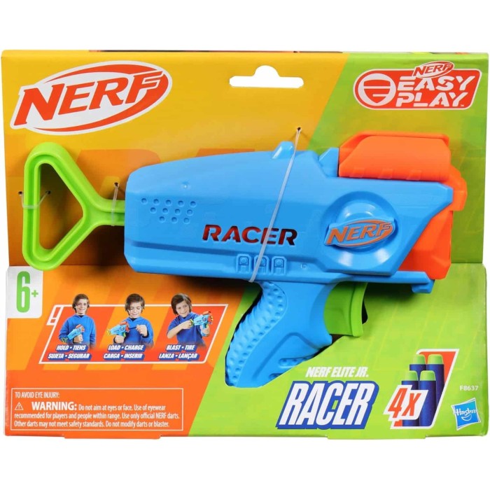 Nerf Εκτοξευτής Jr Racer Elite 2.0 για 8+ Ετών
