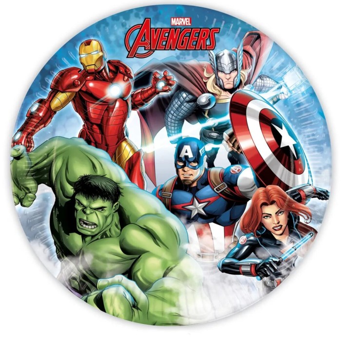 Πιάτα φαγητού Avengers – Infinity Stones (8 τεμ)