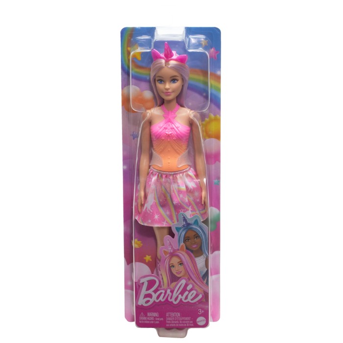 Barbie Κούκλα Unicorn για 3+ Ετών
