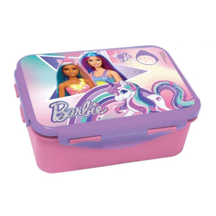 Gim Πλαστικό Παιδικό Δοχείο Φαγητού Barbie